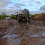 Bereitstellung von zusätzlichem Wasser durch Hilfe eines Landwirts