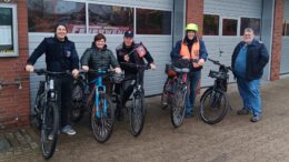 Fahrradstaffel von Strohbrück nach Ottendorf