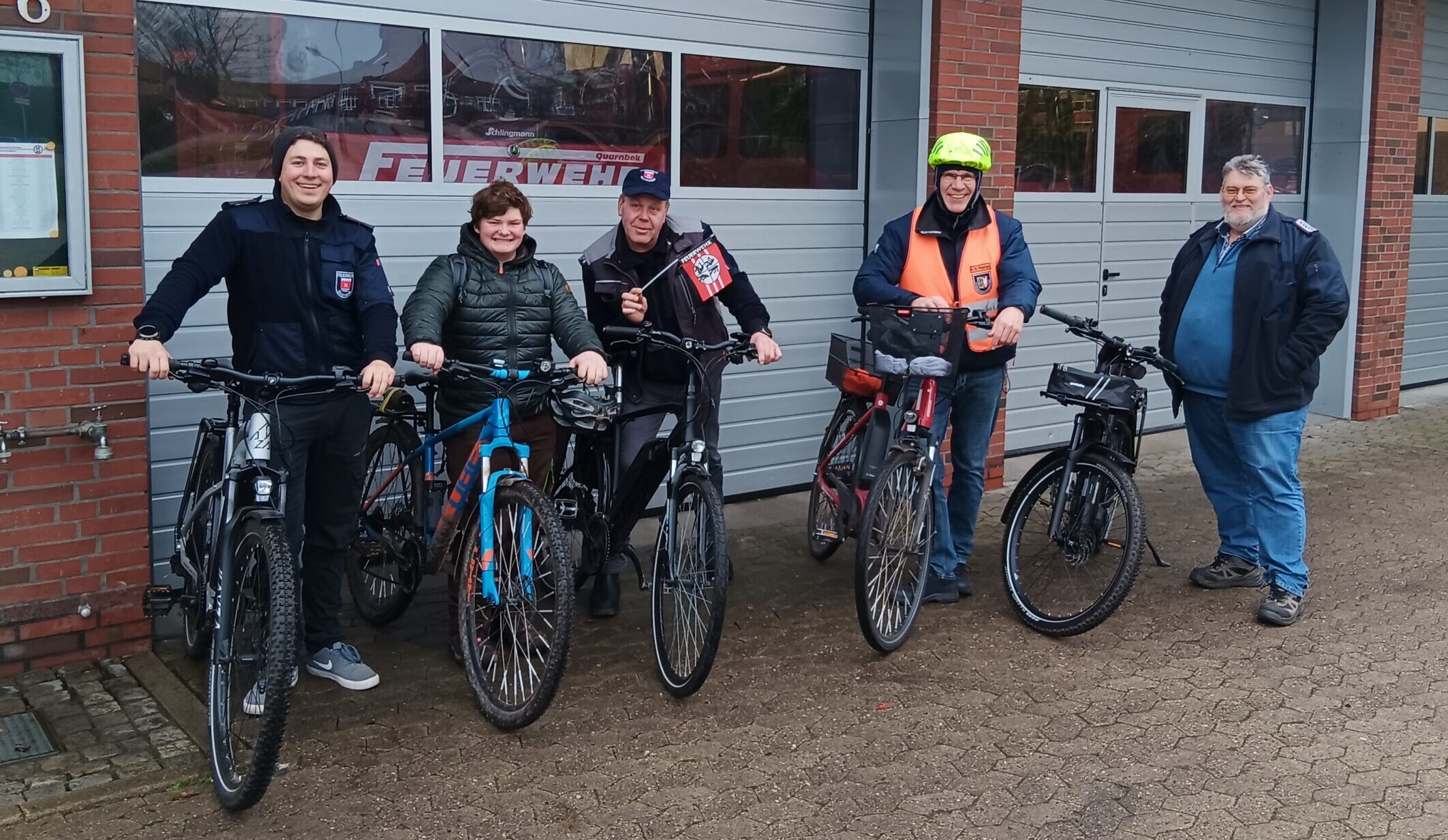 Fahrradstaffel von Strohbrück nach Ottendorf